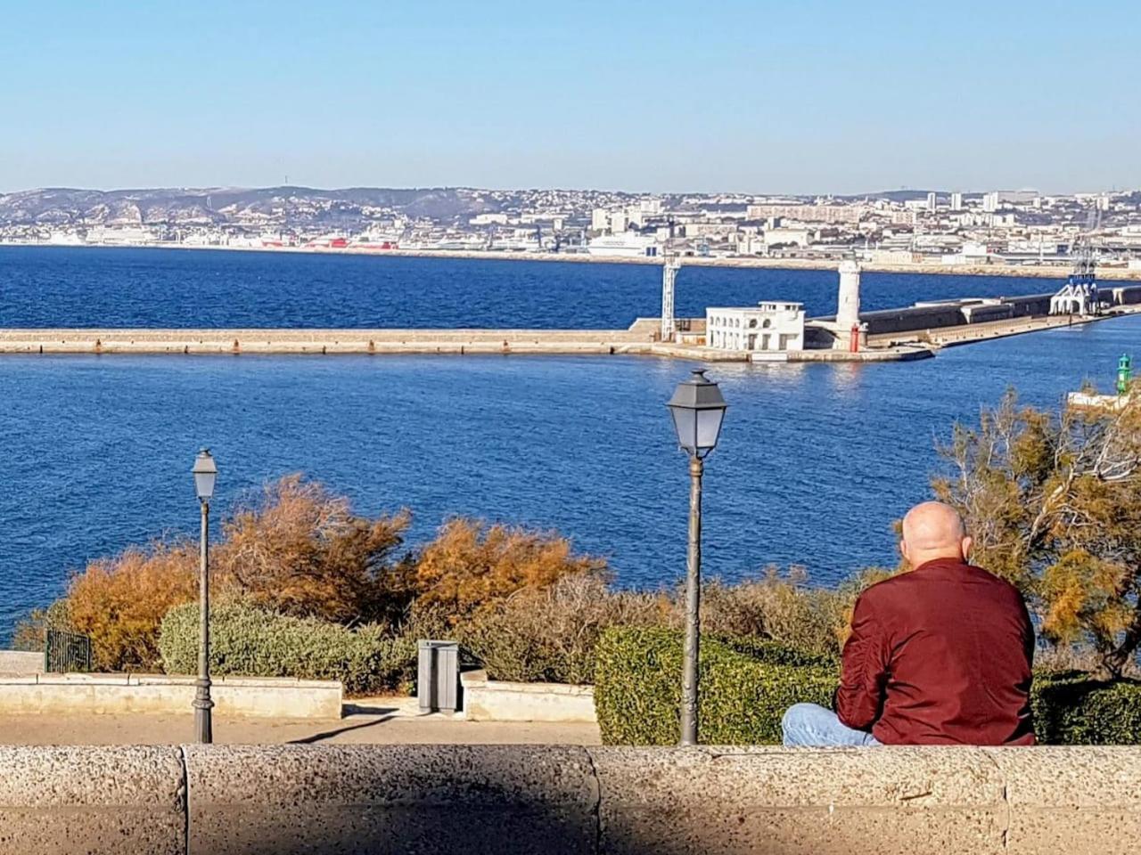Jardin Secret Studio Terrasse Panier Vieux-Port Marseille Exteriör bild